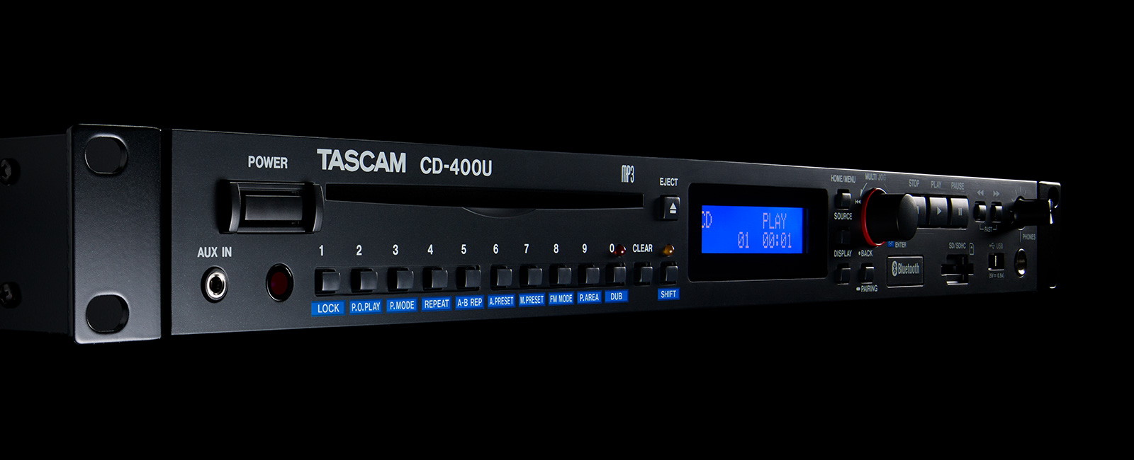 CD-400U | 特長 | TASCAM (日本)
