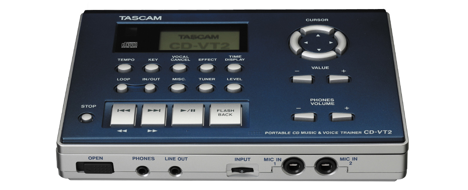 CD-VT2 | 製品トップ | TASCAM (日本)