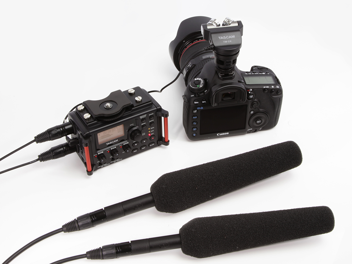 TASCAM DR-60DMKII カメラ用リニアPCMレコーダー/ミキサー 業務用撮影・映像・音響・ドローン専門店 システムファイブ