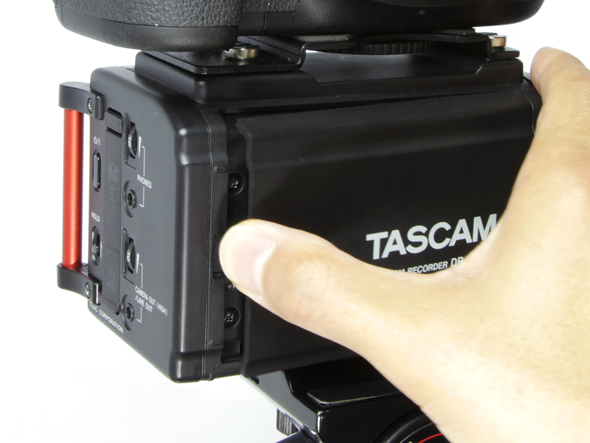 TASCAM DR-60DMKII カメラ用リニアPCMレコーダー/ミキサー