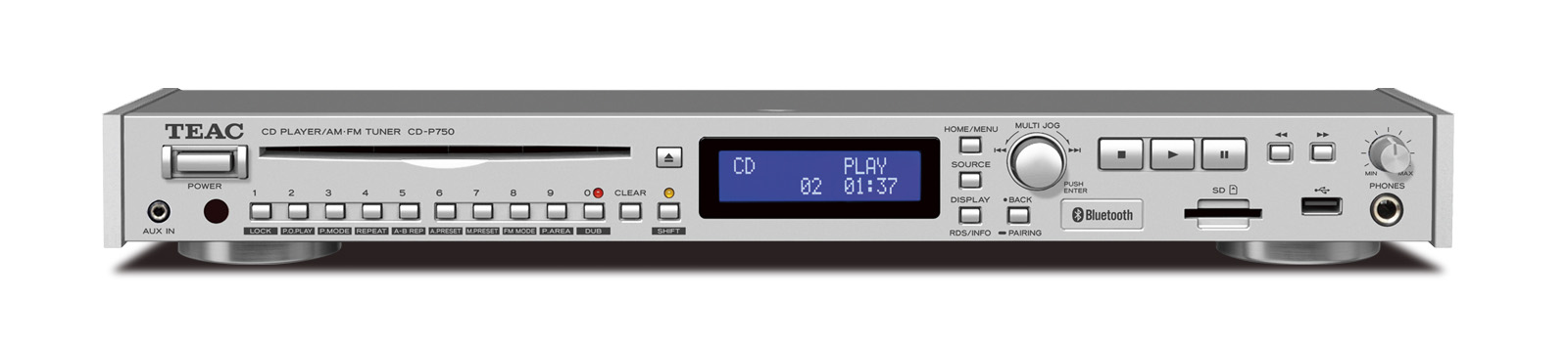 マルチな機能を搭載したCDプレーヤー『CD-P750』 12月3日より販売開始