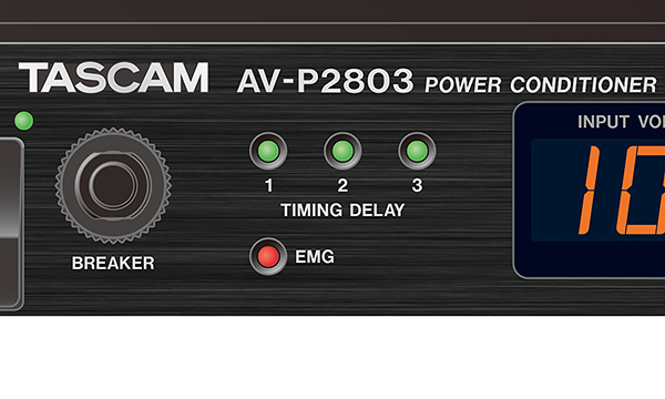 AV-P2803 | パワーディストリビューター/コンディショナー | TASCAM (日本)