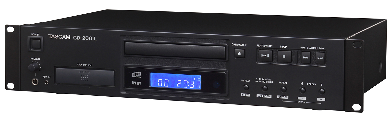 CD-200iL | Professional CD Player & iPod Dock | TASCAM 