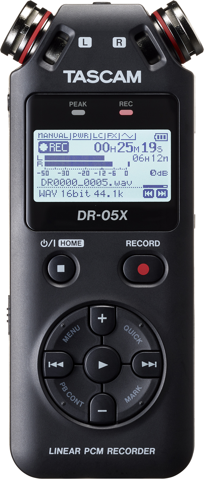 DR-05X | ステレオオーディオレコーダー/USBオーディオ 
