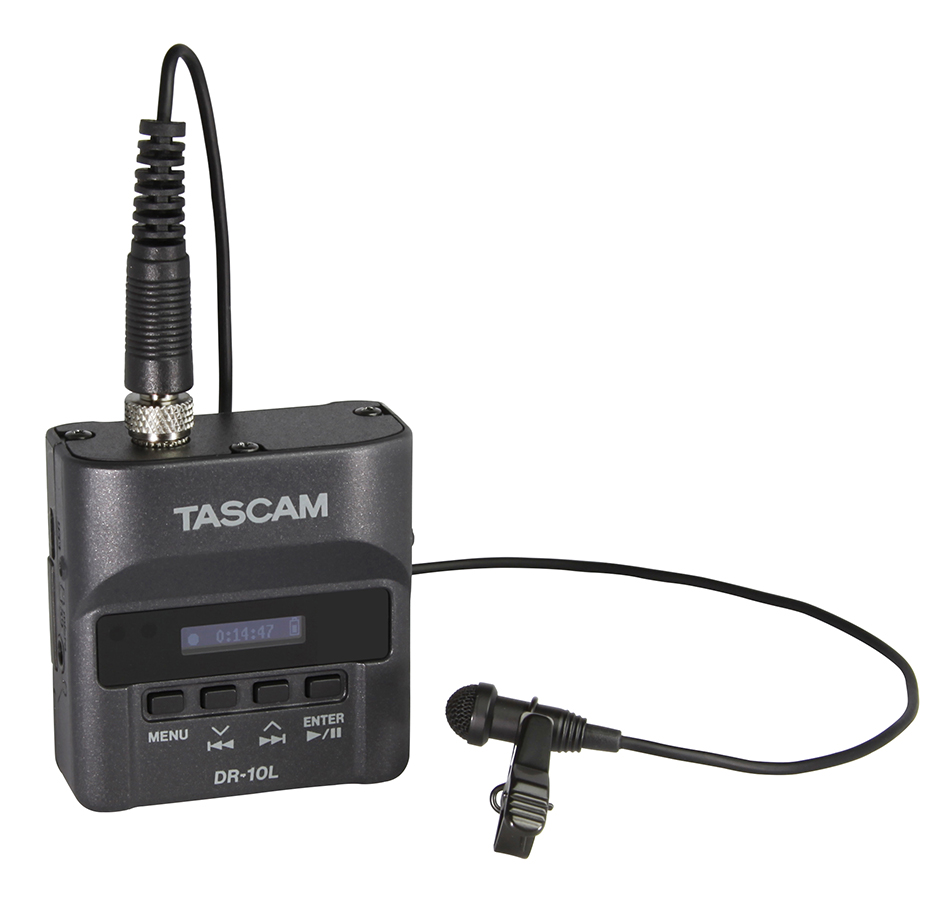 オーディオ機器TASCAM     DR-10L  電池付き