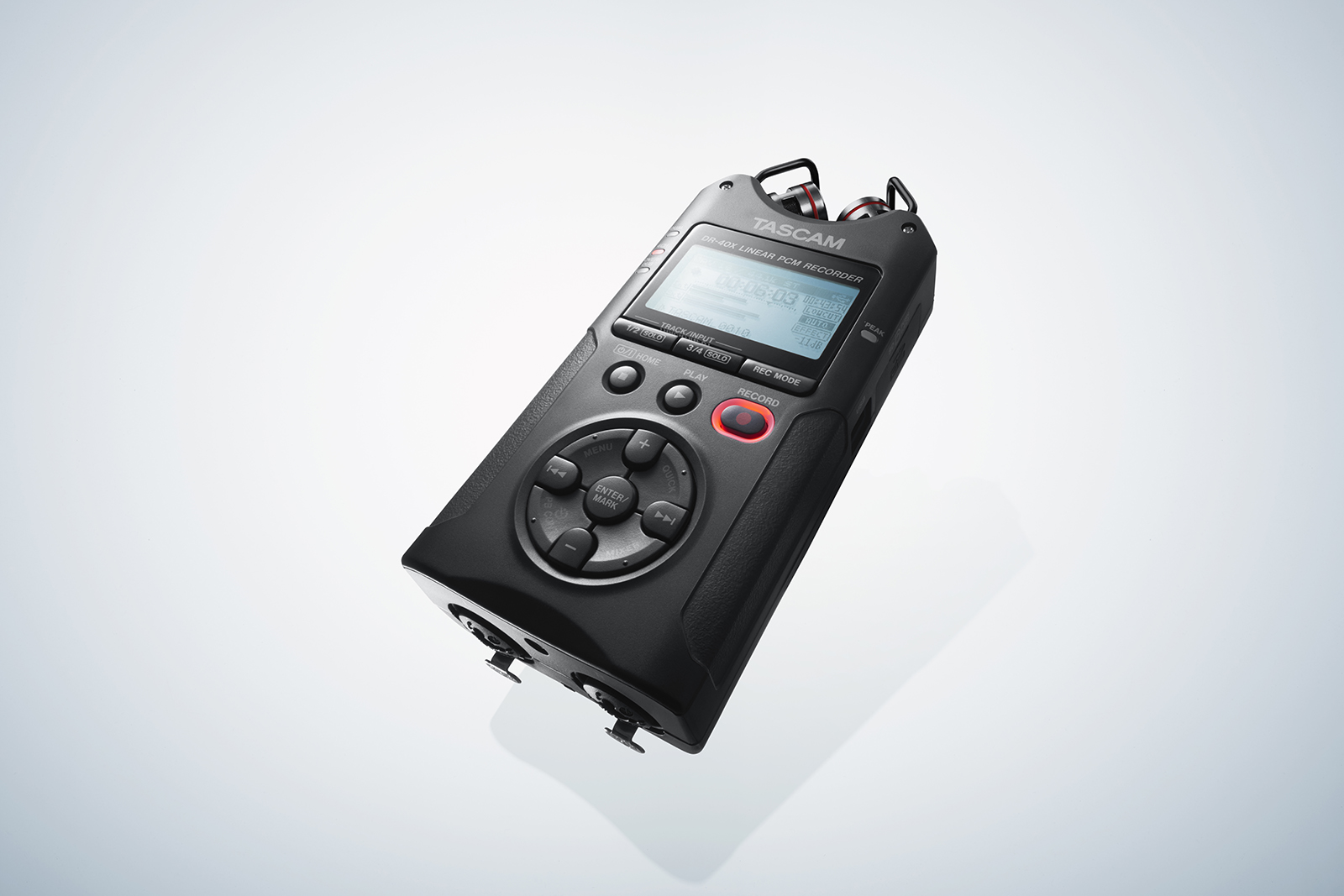 TASCAM DR-40X Four Track Hand-Held Digital Audio Recorder