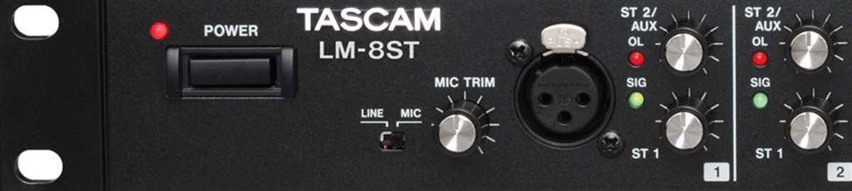 LM-8ST | ラインミキサー | TASCAM (日本)