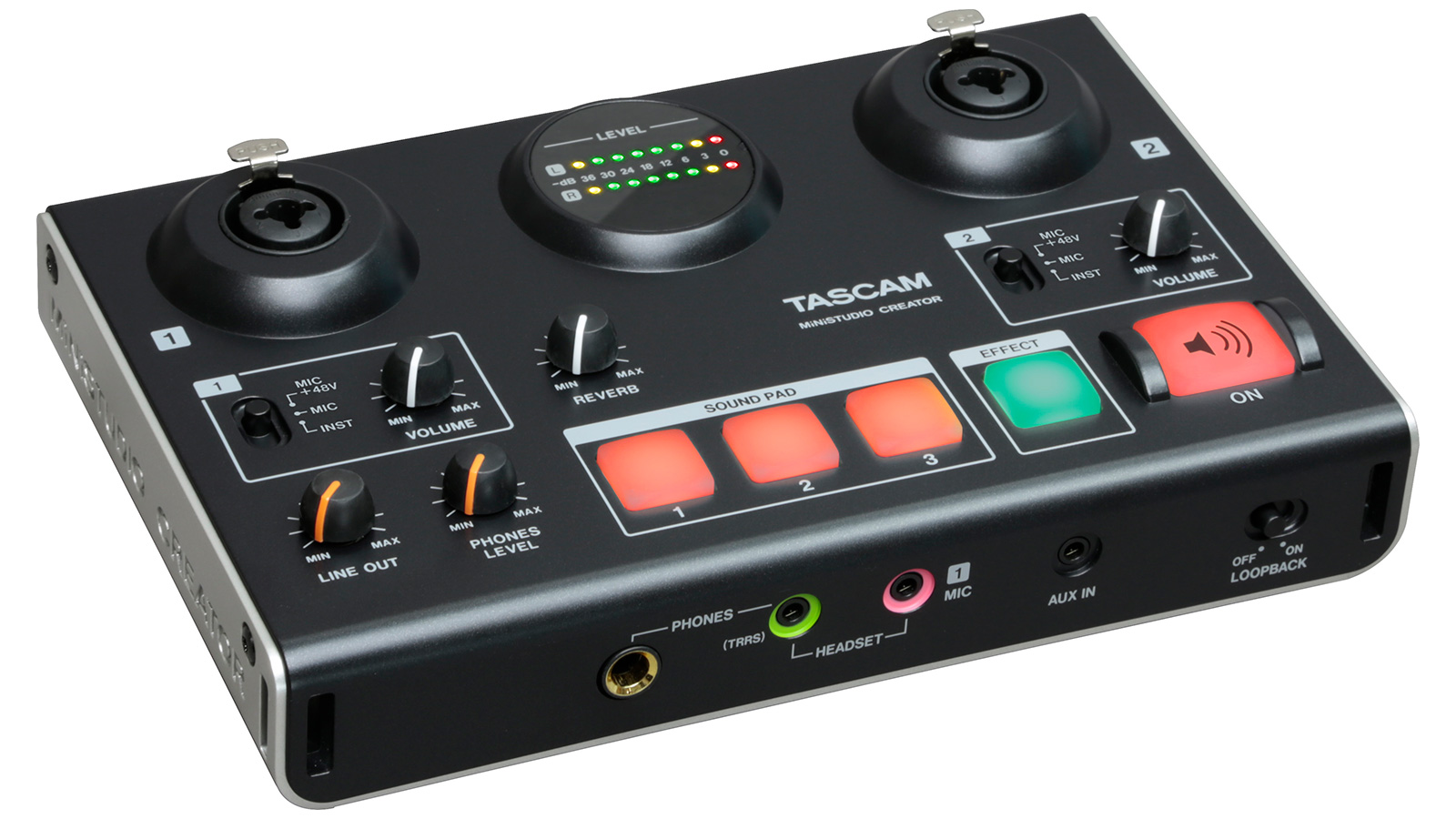 TASCAM タスカム　オーディオ　インターフェス　US−42 新品未使用オーディオ機器
