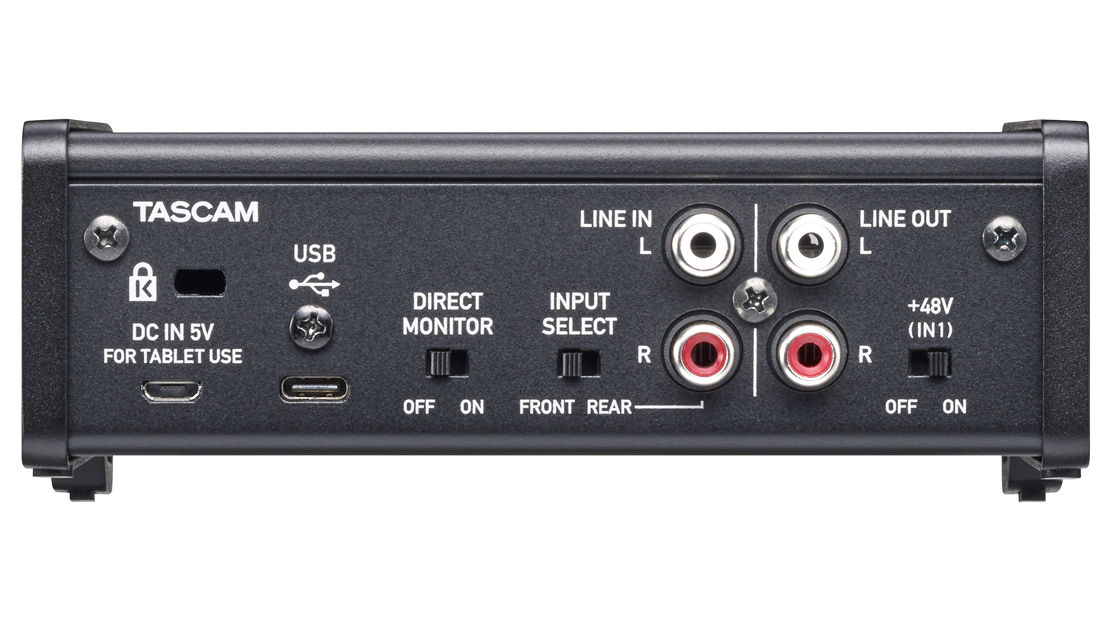 US-1x2HR | 1MIC, 2IN/2OUT 192kHz対応多目的USBオーディオ 