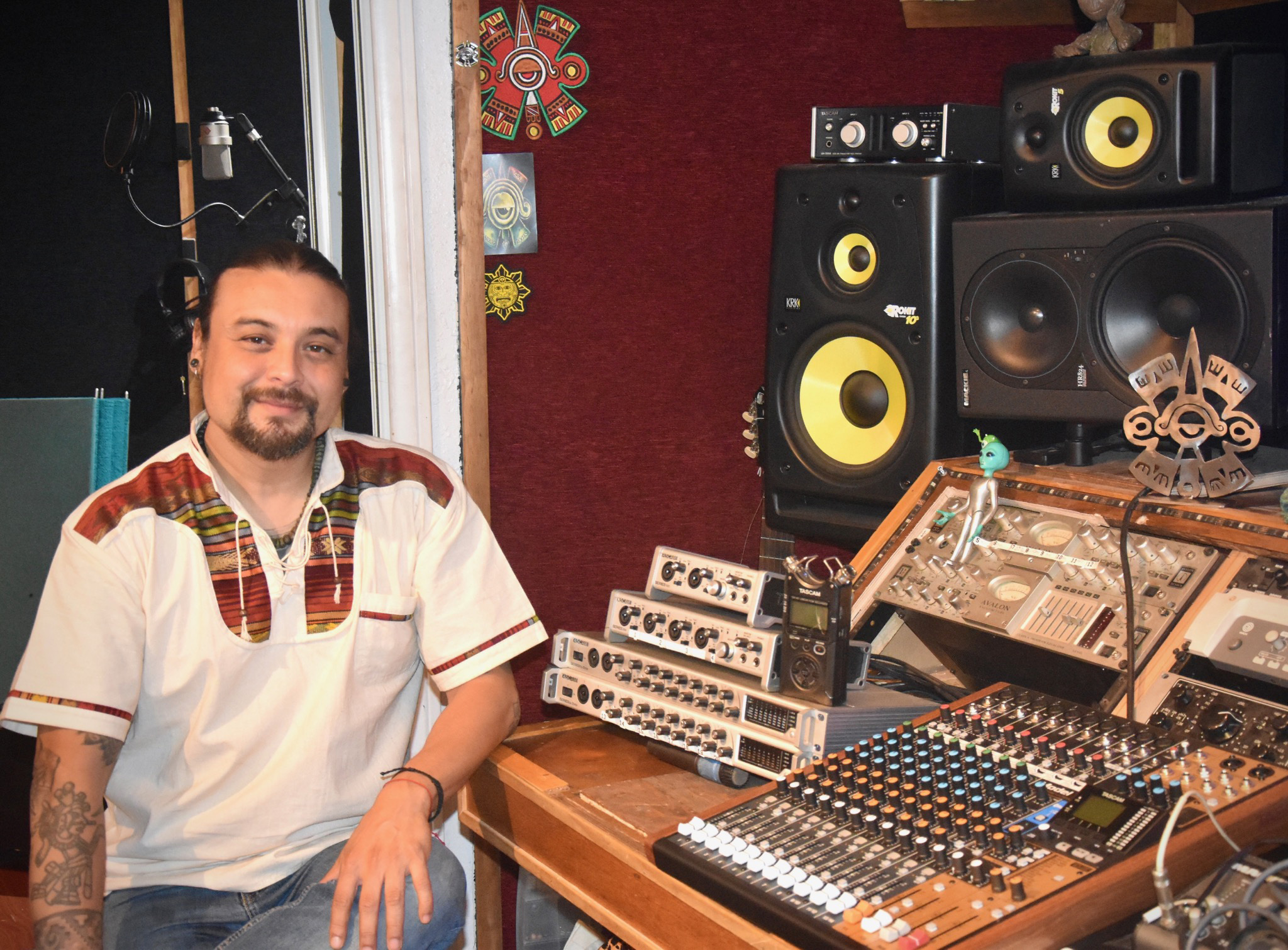 TASCAM Recording Technology is Central to the Studio Activities of Mizraim 'Limon' Leal