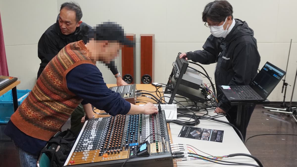 過去のスタジオでのイベントの様子