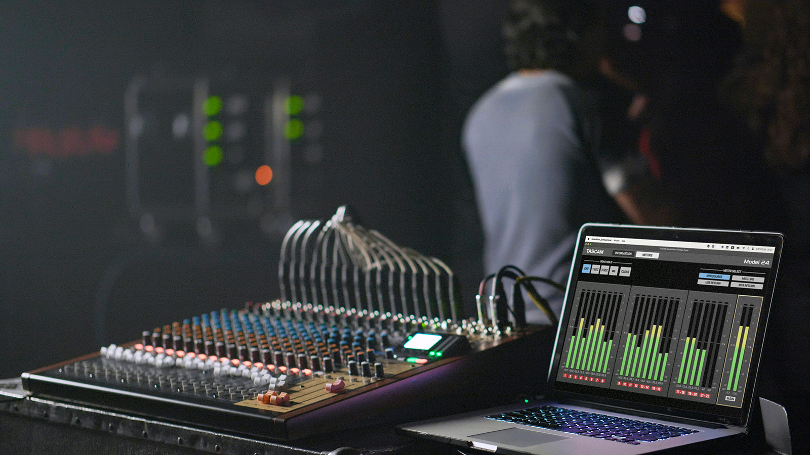 Model Mixer Settings Panel