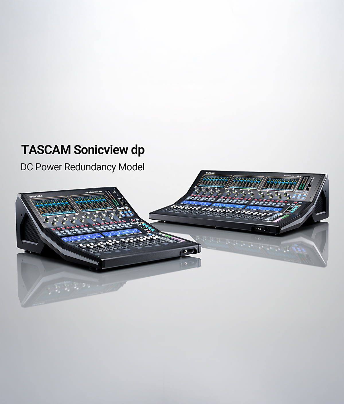 TASCAM Expands Sonicview Digital Console Lineup with New Dual Power Model
