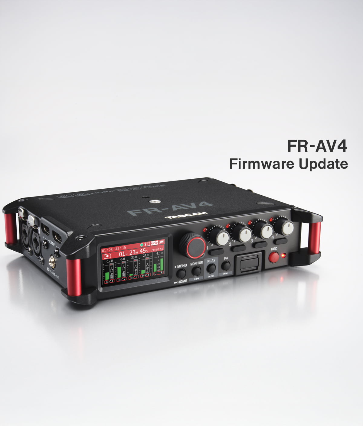 FR-AV4 - New Upgraded Version 1.01 of Firmware Released