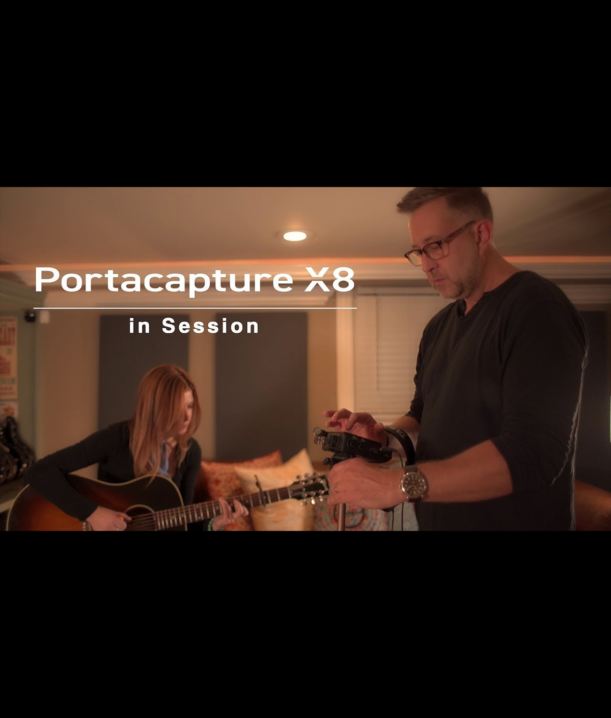 Portacapture X8 'In Session' #2 - Nashville Country 32-bit Float Recording with Raquel Cole