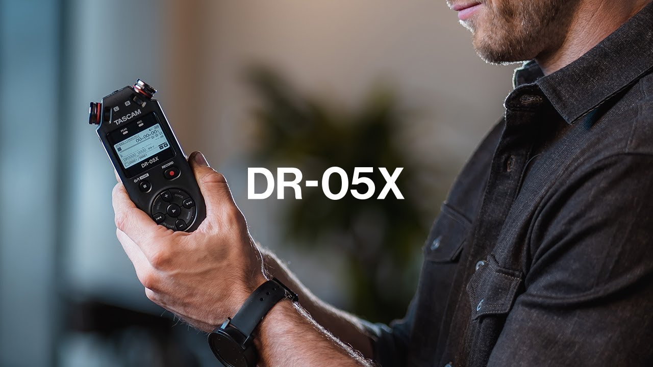 TASCAM DR-05X  - Stereo Handheld Digital Audio Recorder and USB Audio Interface