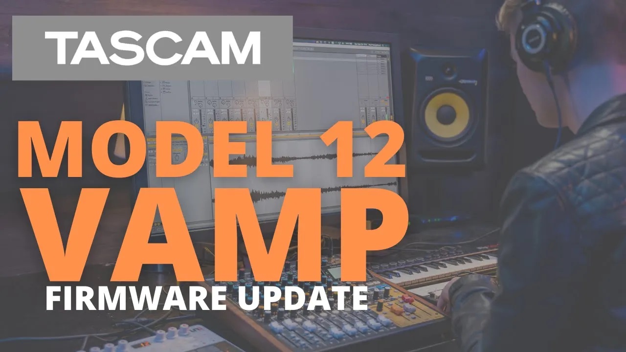 TASCAM Model 12 VAMP Firmware Update