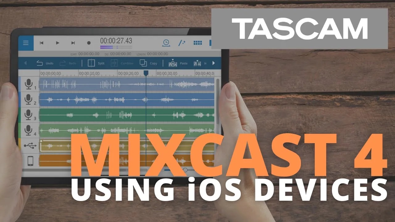 MIXCAST 4 - Recording your Podcast to an iOS Device