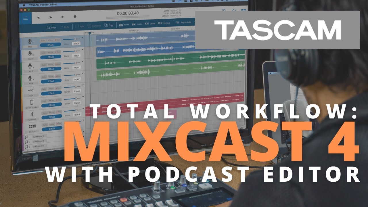 MIXCAST 4 - What is Podcast Editor and how can it help my workflow?