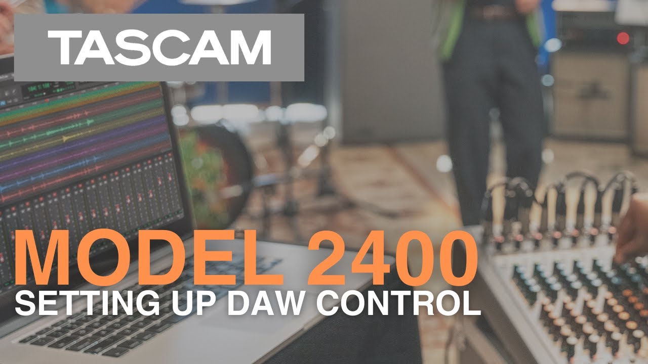 Setting Up the Model 2400 for DAW Control