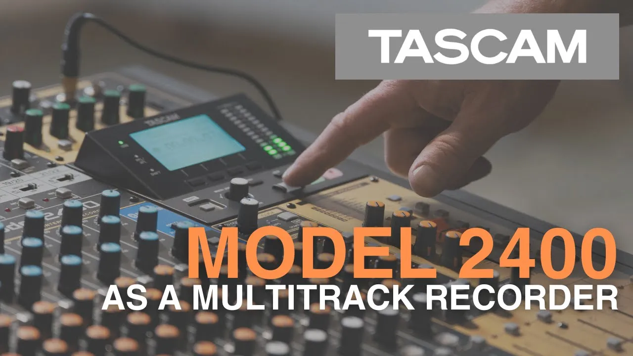 Model 2400 as a Multitrack Recorder