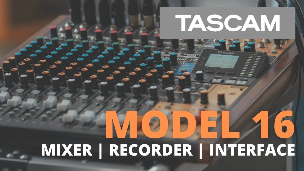 TASCAM Model 16. Mixer | Recorder | Audio Interface