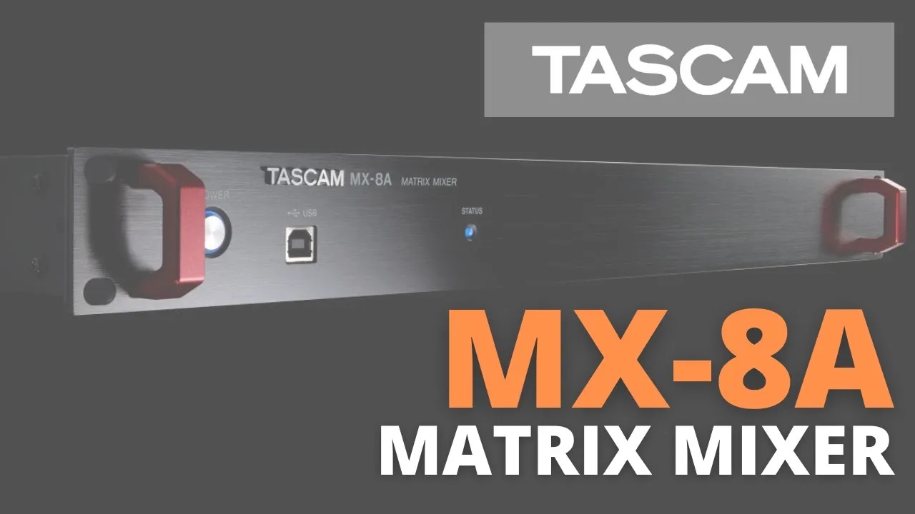 Matrix Mixer from TASCAM | 8 In 8 Out