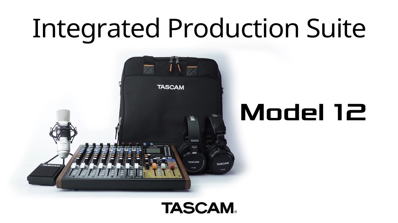 【TASCAM Model 12】Integrated Production Suite