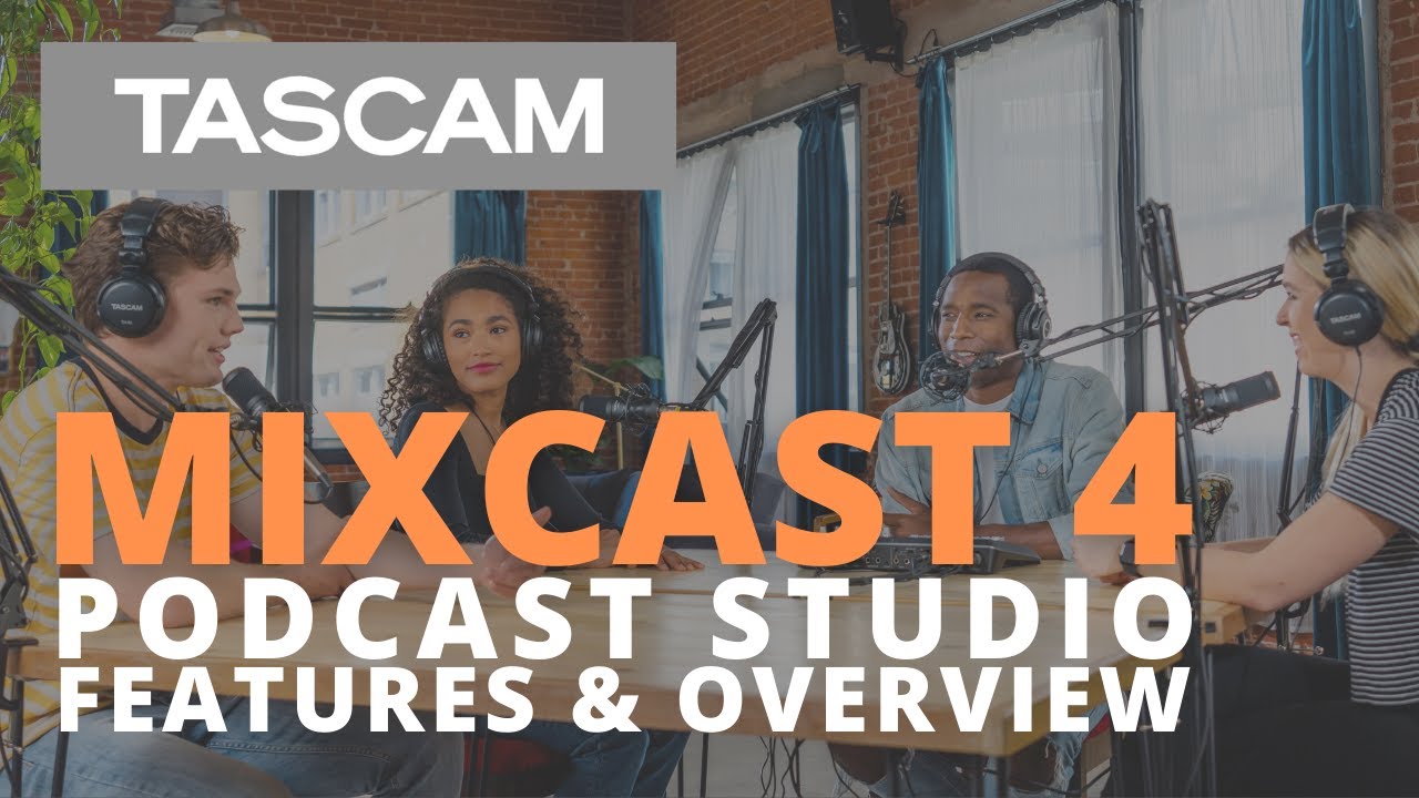 MIXCAST 4 Podcast Studio - Features & Overview