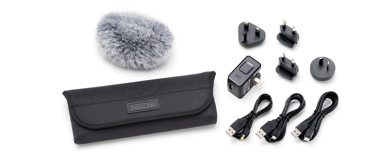 TASCAM「DRシリーズ」用アクセサリーパッケージ『AK-DR11CMKII』および TASCAM「DRシリーズ」用アクセサリーパッケージ『AK-DR11CMKII』および