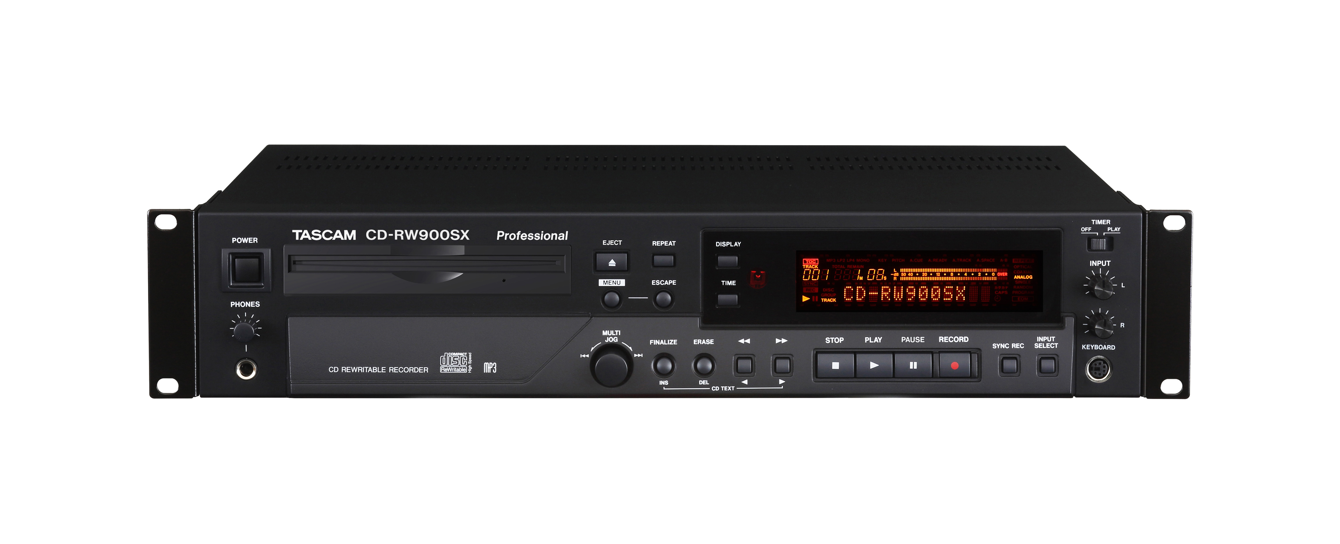 TACAM anuncia el grabador/reproductor de CD CD-RW900SX
