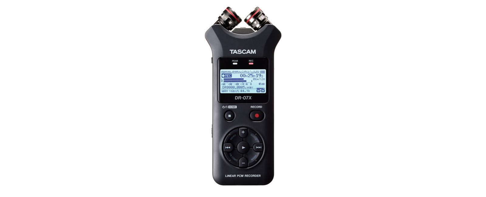 Tascam DR-40X Four-Track Digital Audio Recorder and USB Audio Interface with 32GB Memory Card and Basic Accessories Samson SR360 Over-Ear Dynamic Stereo Headphones 
