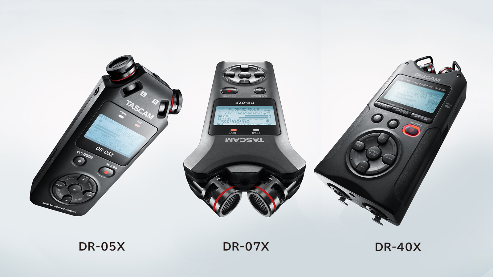 TASCAM Introduces Next Generation DR-X Series, Digital Audio 
