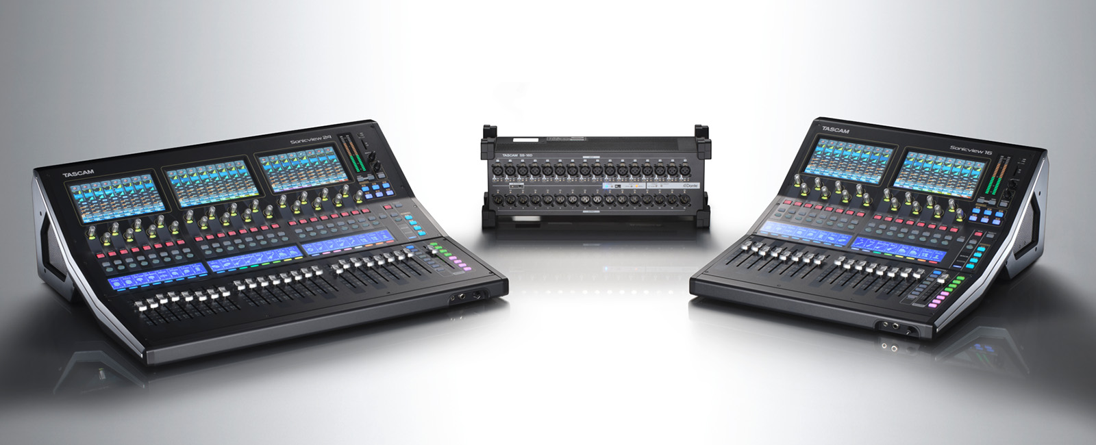 Serie TASCAM Sonicview XP - Lanzado nuevo firmware y software