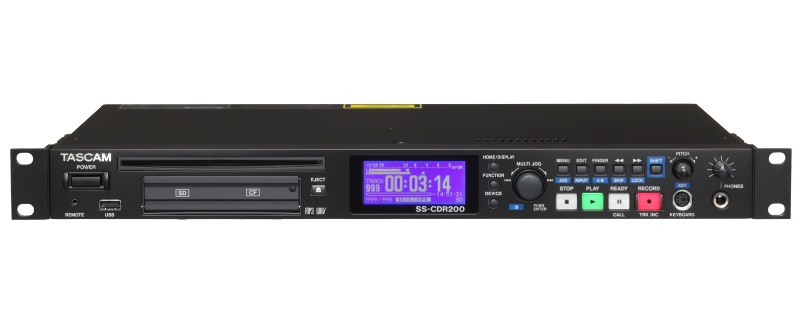 SS-CDR200 | 製品トップ | TASCAM (日本)