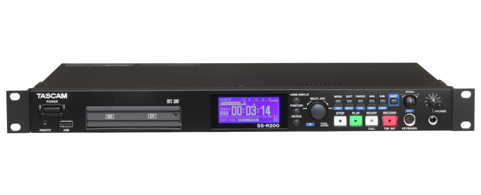 SS-R200 | Solid State Recorder | TASCAM | International Website