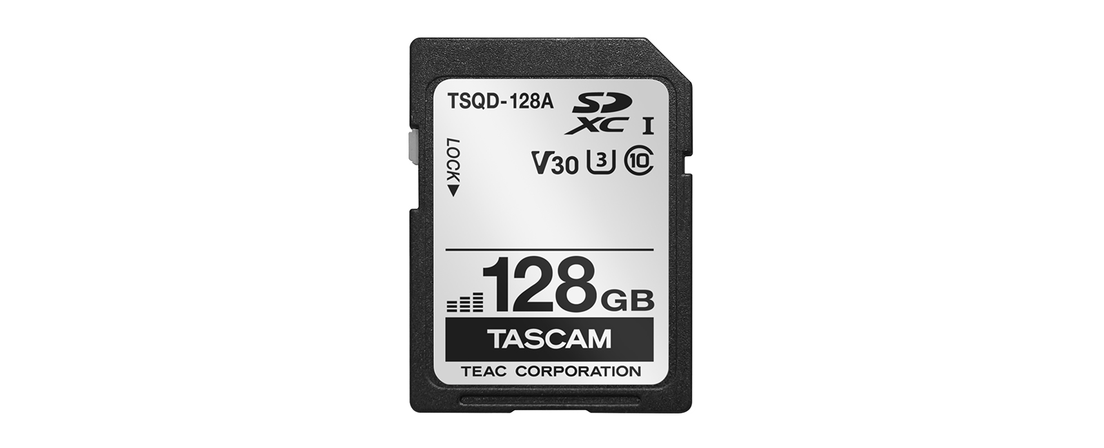 TASCAM Announces the TSQD-128A SDXC Card