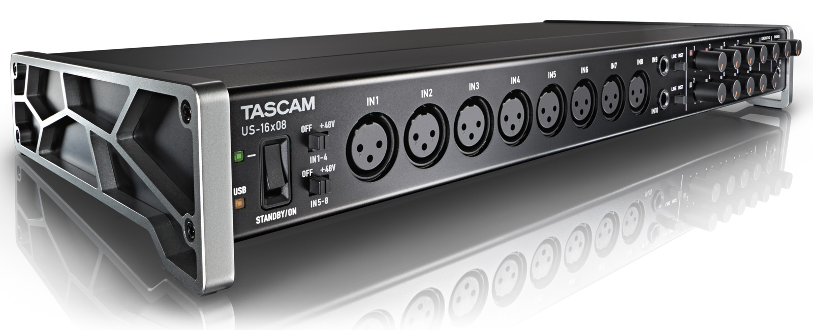 16入力とDSP搭載で約42,000円のTASCAM USBオーディオ「US-16x08」を試す