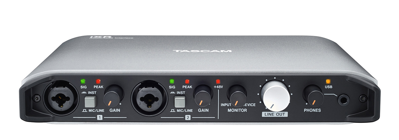 TASCAM ( タスカム )  iXR オーディオインターフェース　カバー付き