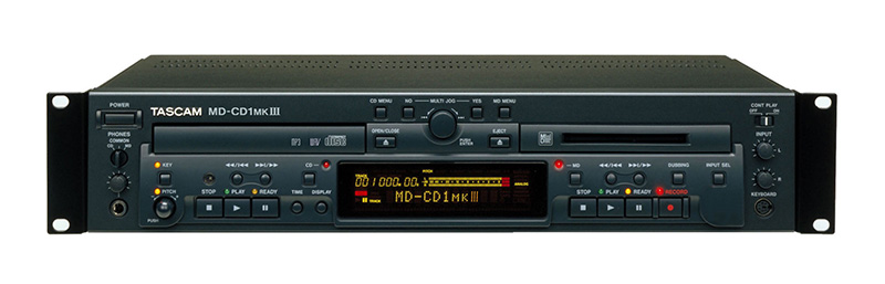 MD-CD1MKIII | OVERVIEW | TASCAM | International Website