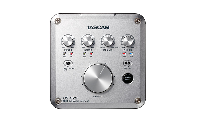 US-322 | 製品トップ | TASCAM (日本)